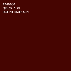 #460500 - Burnt Maroon Color Image